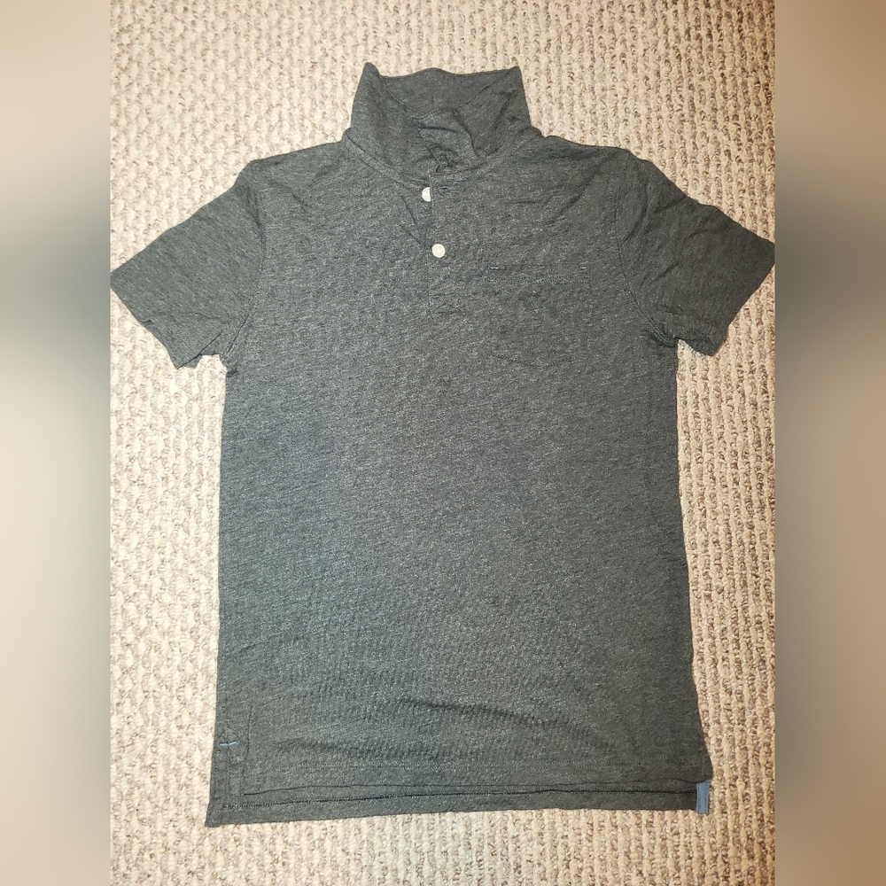 Boys Cat & Jack polo shirt heather grey size M 8-10
